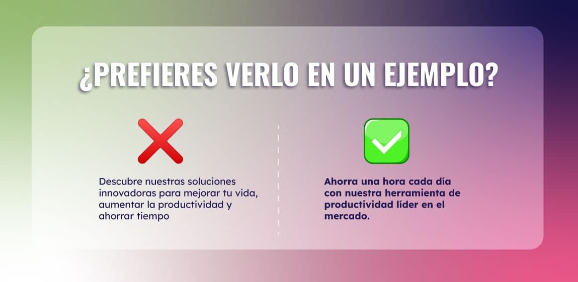 Ejemplo CTAs