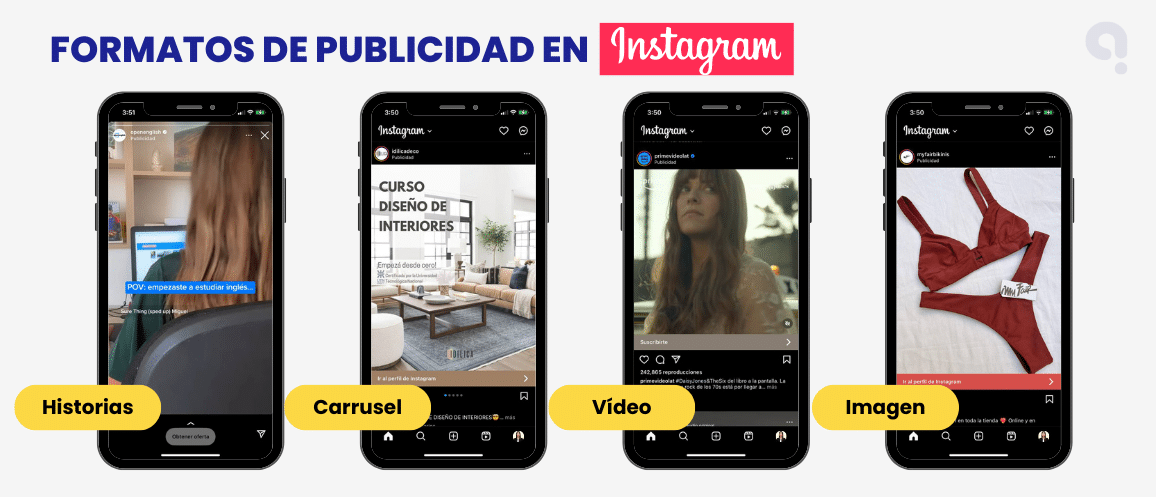 Publicidad en Instagram: Formatos de Publicidad Publicidad en Instagram
