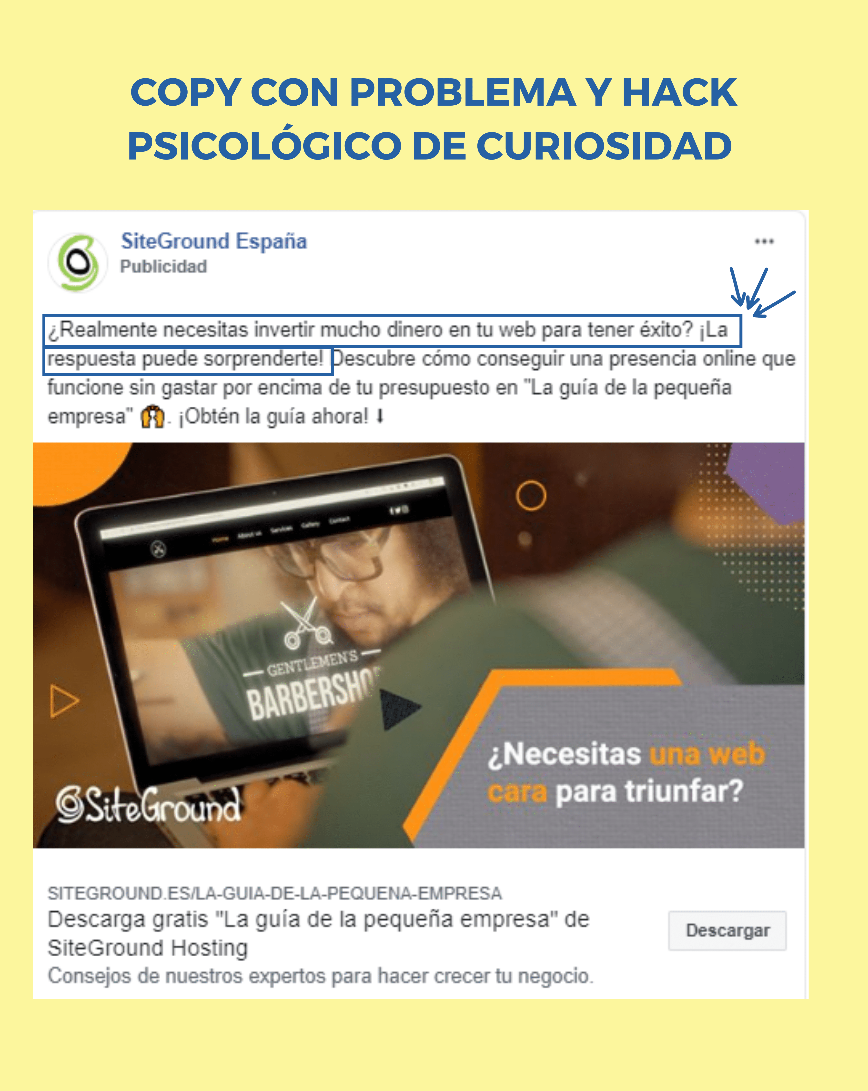 6 trucos de Copywriting para Facebook Ads