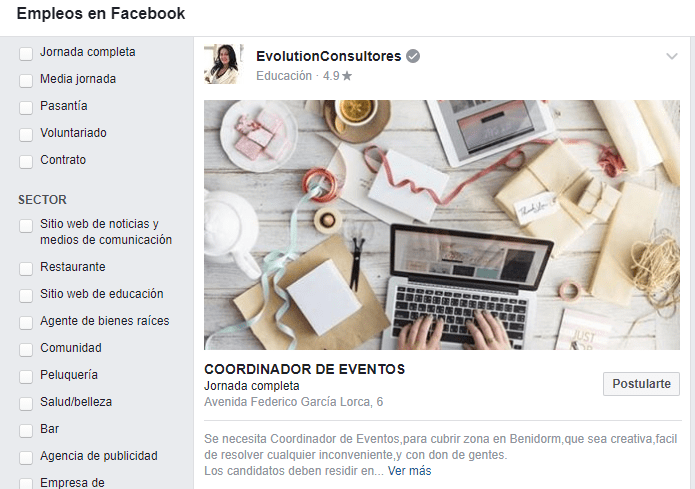 Facebook Jobs