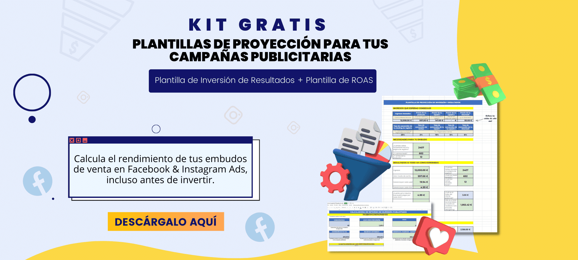 Kit de Plantillas de inversión y resultados Ana Ivars