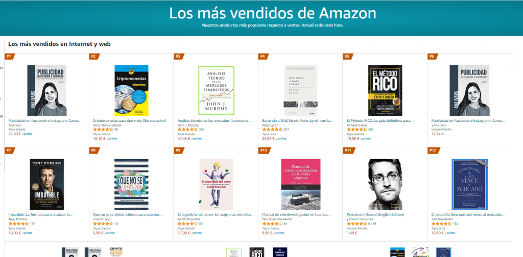 LIBRO ANA IVARS- Ranking Internet y web