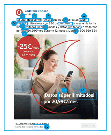 Ejemplos copy para facebook e instagram ads