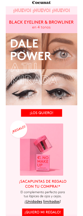 Ejemplo lanzamiento producto