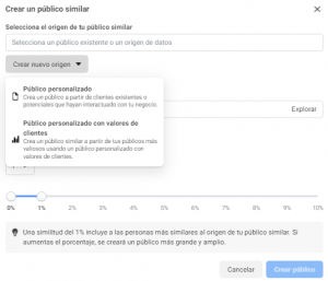 público similar facebook