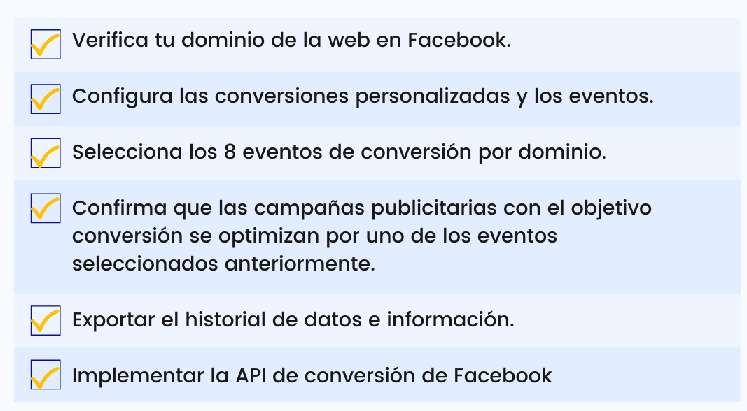¿Qué podemos hacer para preparar nuestra cuenta publicitaria para los cambios de iOS14?_